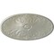 Ekena Millwork Madrid Ceiling Medallion, Hand-Painted Flash Copper, 24 3/4"W x 12 1/2"H x 1 3/4"P CM24X12MAFCS - alternate 1